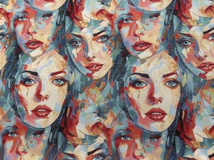 Gobelin 140cm breit100%Bw