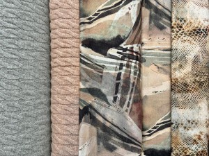 Viskosejerseys und Strickstoffe