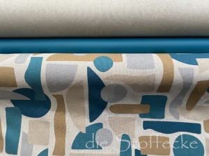 Dekorleinen 140cm breit 80%Bw 20%Pl 