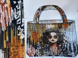 Taschenpaneel Baumwollcanvas