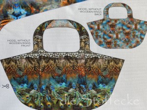 Taschenpaneel Baumwollcanvas