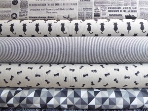 Dekorleinen 140cm breit 80%Bw 20%Pl 